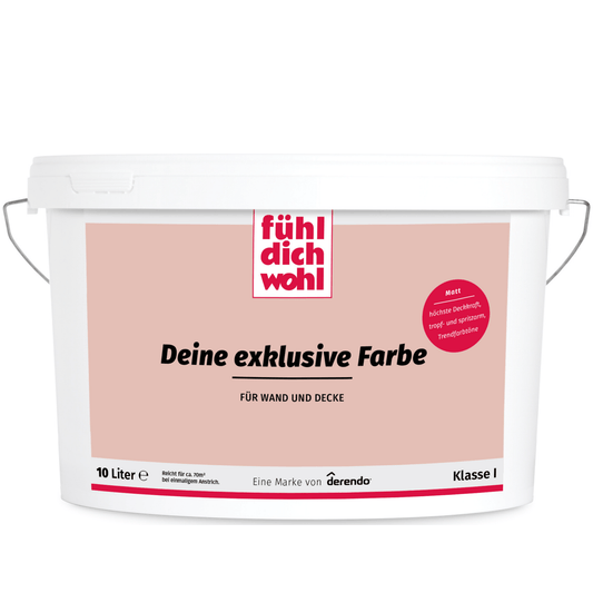 Fühl Dich Wohl Wandfarbe Rosenquarz - 4251604905963 - Derendo