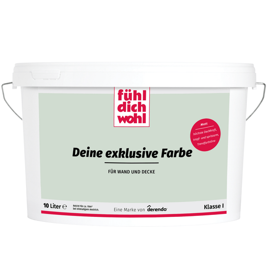 Fühl Dich Wohl Wandfarbe Salbeigrün - 4251604913067 - Derendo
