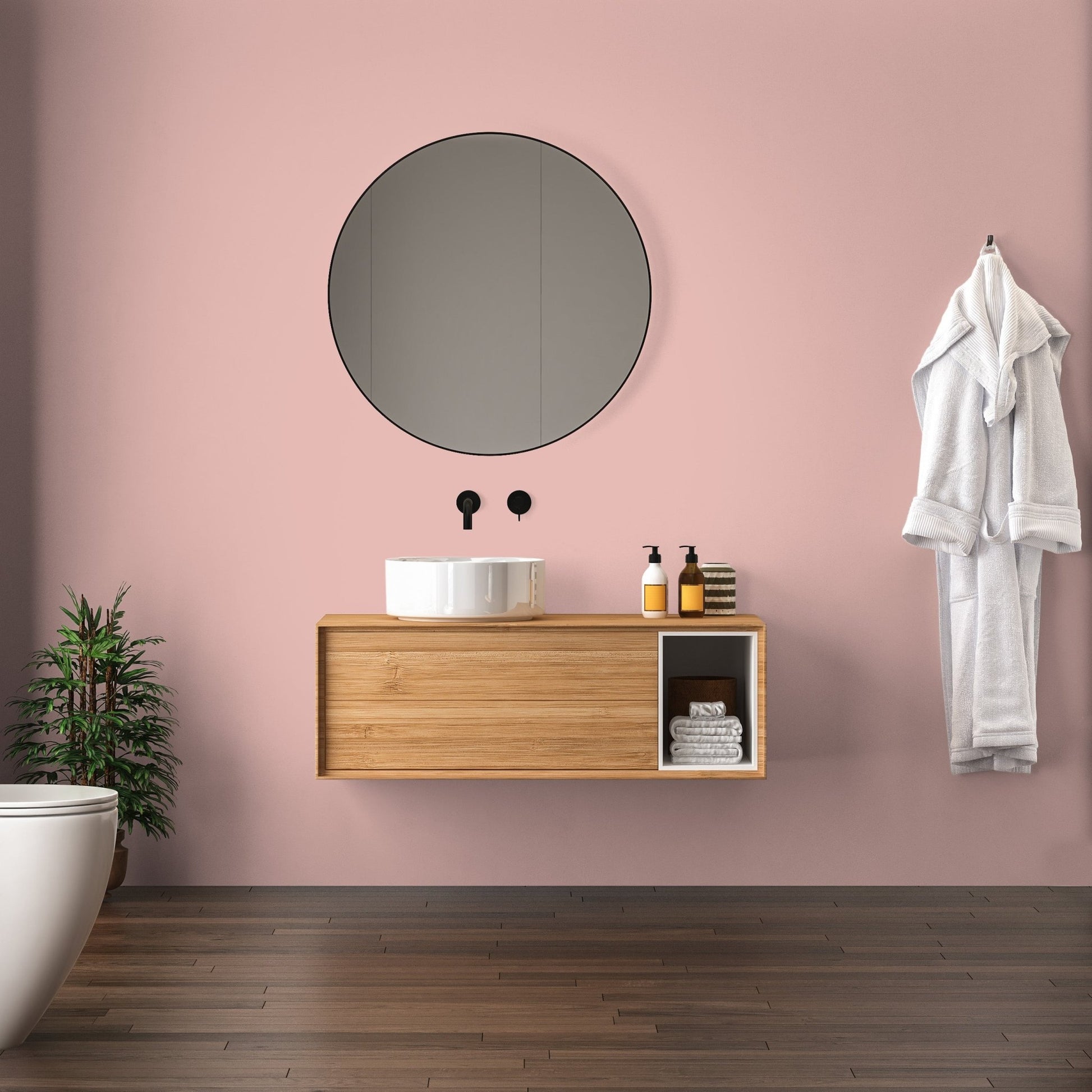 Fühl Dich Wohl Wandfarbe Schweinchenrosa - 4251604910226 - Derendo