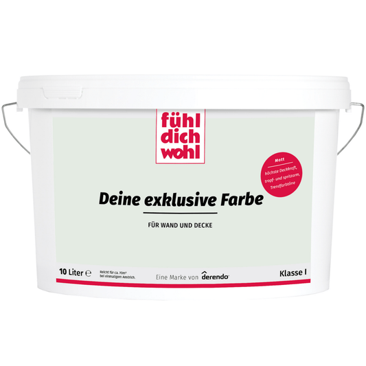 Fühl Dich Wohl Wandfarbe Weissgruen - 4251604910714 - Derendo